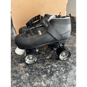 Roller Derby STR Seven Men's Roller Skate Black/Grey NWB Size 7 Men's